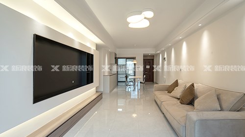 111㎡長沙現代簡約風12.3w搞定！耐看有顏值|長沙全屋整裝