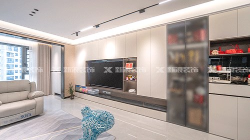 15w搞定125！現代風格就是耐看|長沙全屋整裝