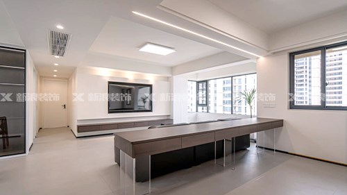 125㎡做極簡，顯大又高級！|長沙全屋整裝