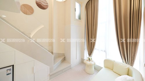 抄作業首選??40㎡奶油小復式美死啦|長沙全屋整裝