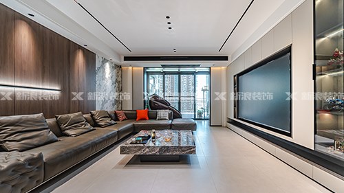 173㎡大平層 時尚摩登，盡顯高級質感|長沙全屋整裝