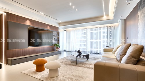 148㎡大平層做意式極簡，超出效果|長沙全屋整裝