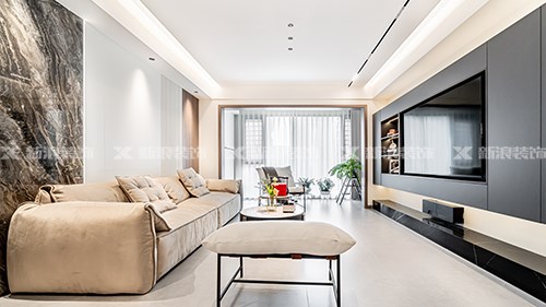 120m²舊房大改造 現(xiàn)代簡約高級灰+木色絕了|長沙全屋整裝