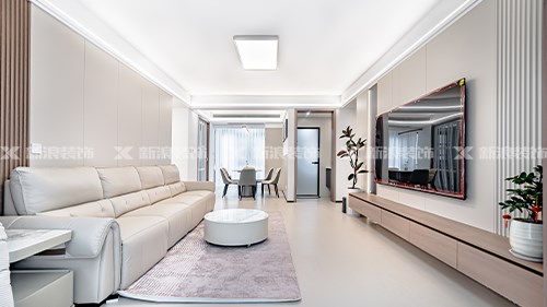 不過度裝修，135㎡的家簡單清爽|長沙全屋整裝