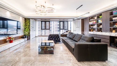 181m²意式輕奢大平層，主臥隔斷設(shè)計(jì)絕了|長(zhǎng)沙全屋整裝