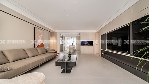 126m²現代極簡風 21w打造治愈系住宅|長沙全屋整裝