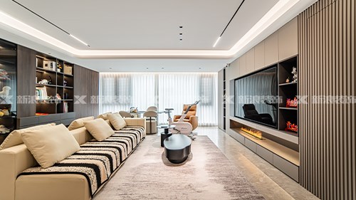 意式輕奢和189㎡大平層太搭了！品質拿捏|長沙全屋整裝