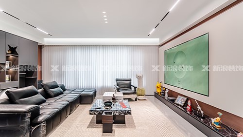 星城天地191㎡意式簡約，餐廚一體靈動設(shè)計(jì)|長沙全屋整裝