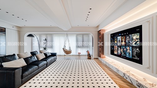 205m²輕法家 神仙配色設計，鄰居追著問|長沙全屋整裝