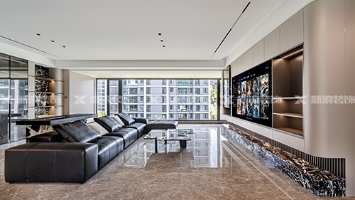 18w爆改220㎡觀山印精裝！鄰居都看呆|長沙全屋整裝