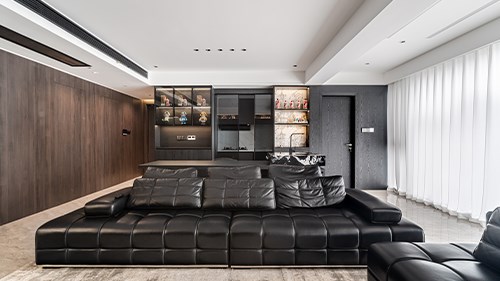 132㎡意式極簡家18w搞定 格調質感美到爆|長沙全屋整裝